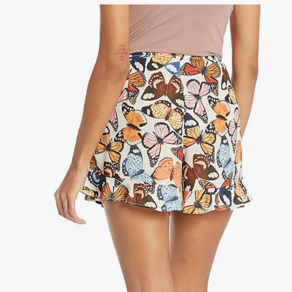 Show Me Your MuMu Baileys Butterfly Skort Medium NEW NWT skirt/shorts combo - Picture 6 of 13